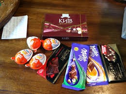 Russia car trade dispute targets Ukrainian chocolate